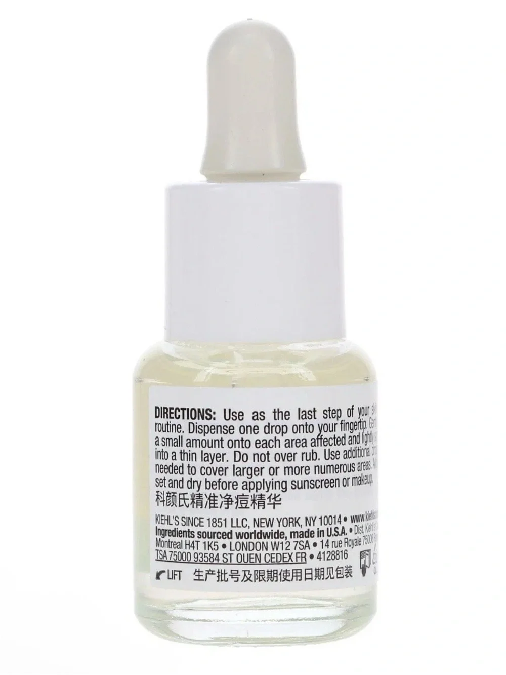 Kiehls targeted acne